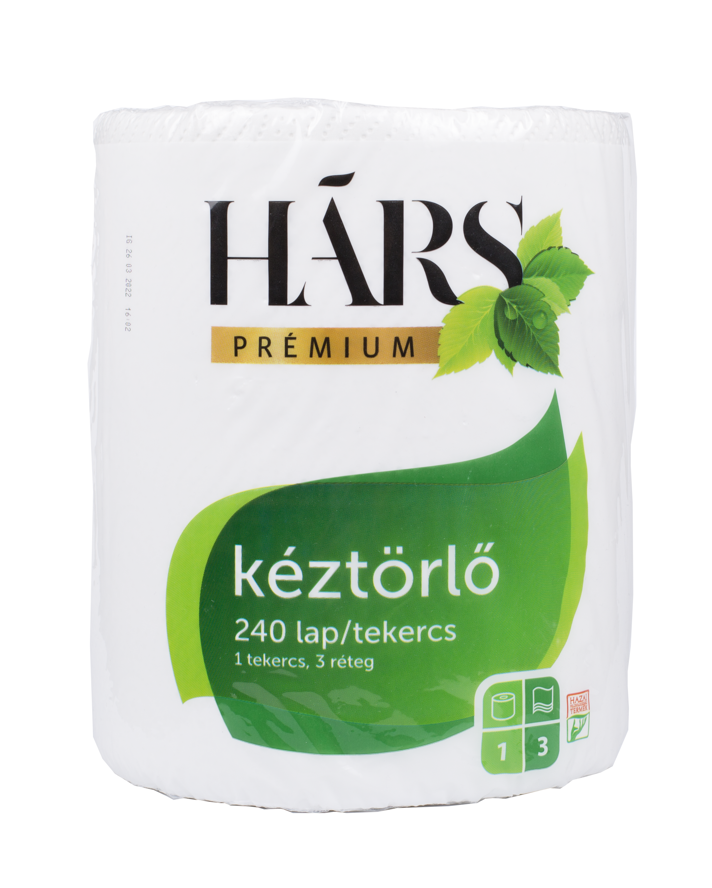 Reál Hárs Prémium konyhai kéztörlő 1/1, 3 rétegű